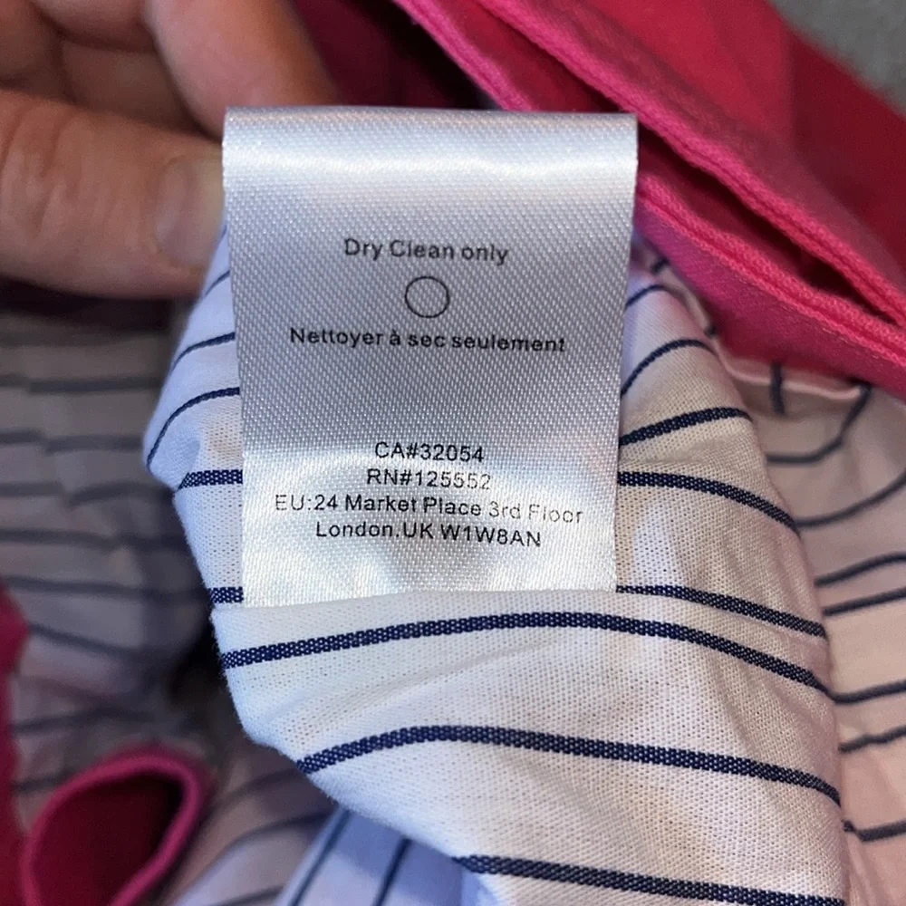 DOLAN for Anthropologie Cropped Linen Slim Moto Jacket in‎ Hot Pink.
